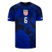 United States Yunus Musah #6 Replica Away Stadium Shirt World Cup 2022 Short Sleeve
